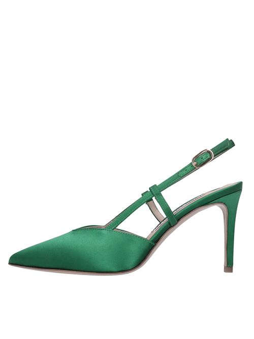 Décolleté slingback in raso FRANCESCO SACCO | 6350 RASOVERDE